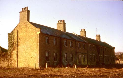 Rear of cottages 1973